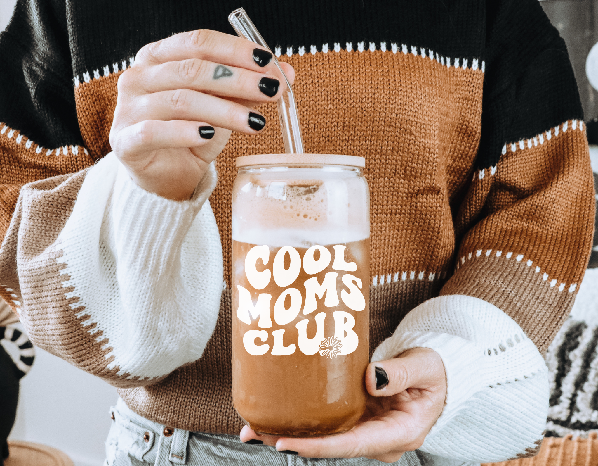 LIMITED EDITION:  The Not-A-Stanley Glass Can & Bouquet